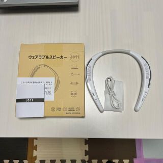 ネックスピーカー Bluetooth 5.0 ワイヤレス ウェアラブル 数回使用(ヘッドフォン/イヤフォン)