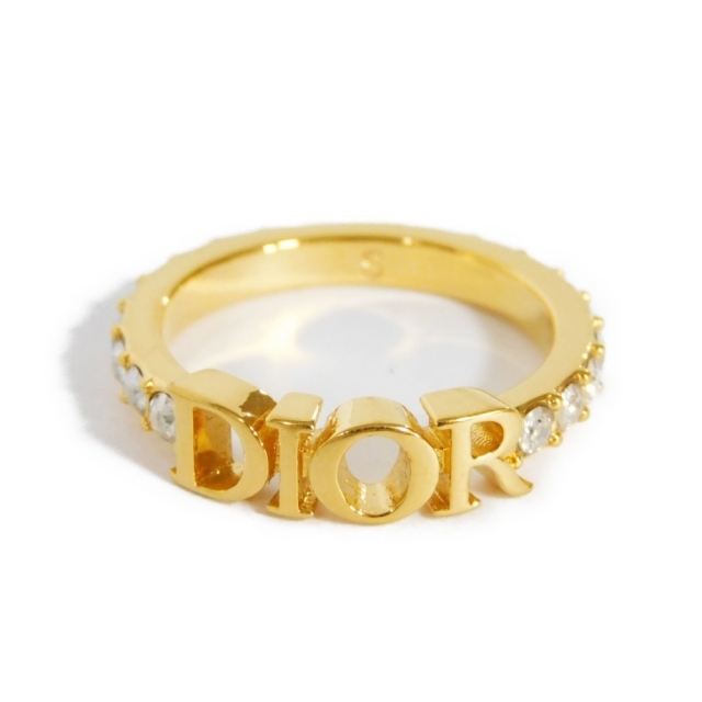 Dior(ディオール)のディオール ラインストーン S ディオ レボリューション クリア リング 指輪 レディースのアクセサリー(リング(指輪))の商品写真