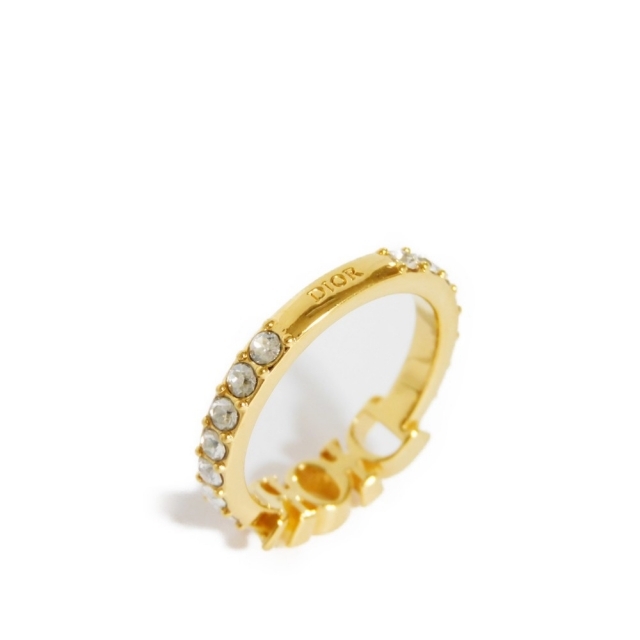 Dior(ディオール)のディオール ラインストーン S ディオ レボリューション クリア リング 指輪 レディースのアクセサリー(リング(指輪))の商品写真