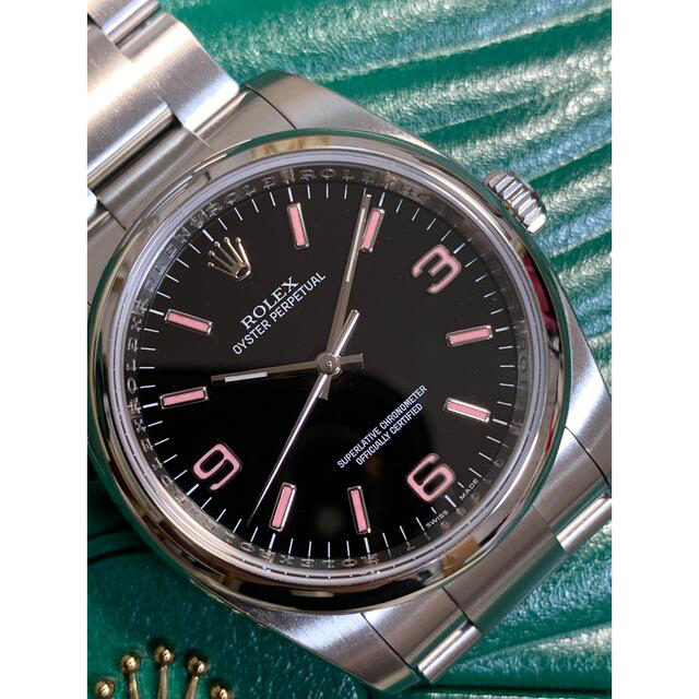 日本ロレOH済　ROLEX 　116000　黒ピンク369