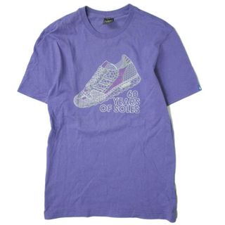 アディダス(adidas)のadidas アディダス 60 YEARS OF SOLES TEE プリントTシャツ E98548 S パープル 半袖 トップス【中古】【adidas】(Tシャツ/カットソー(半袖/袖なし))