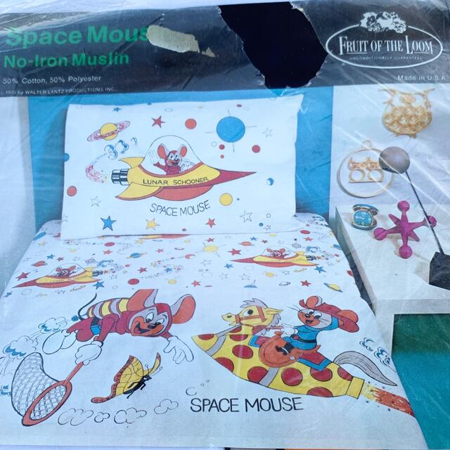 ビンテージシーツ⭐️スペースマウス⭐️新品未開封品の通販 by ビンテージシーツ⭐️スペースマウス⭐️新品未開封品の通販 by