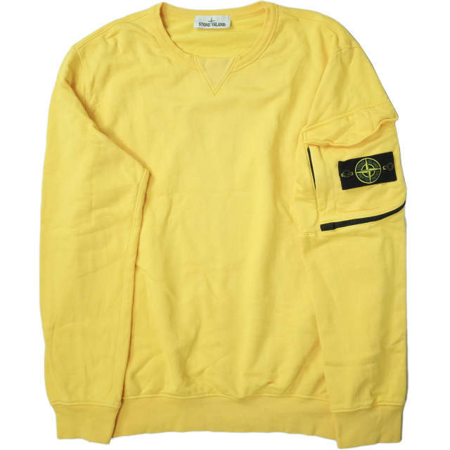 STONE ISLAND ストーンアイランド 22SS COTTON SWEATSHIRT WITH POCKET