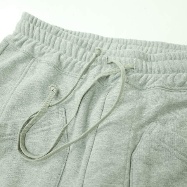 LAid Back レイドバック 日本製 Back Zip Sweat Pants バックジップスウェットパンツ 1(M) グレー ボトムス【LAid Back】