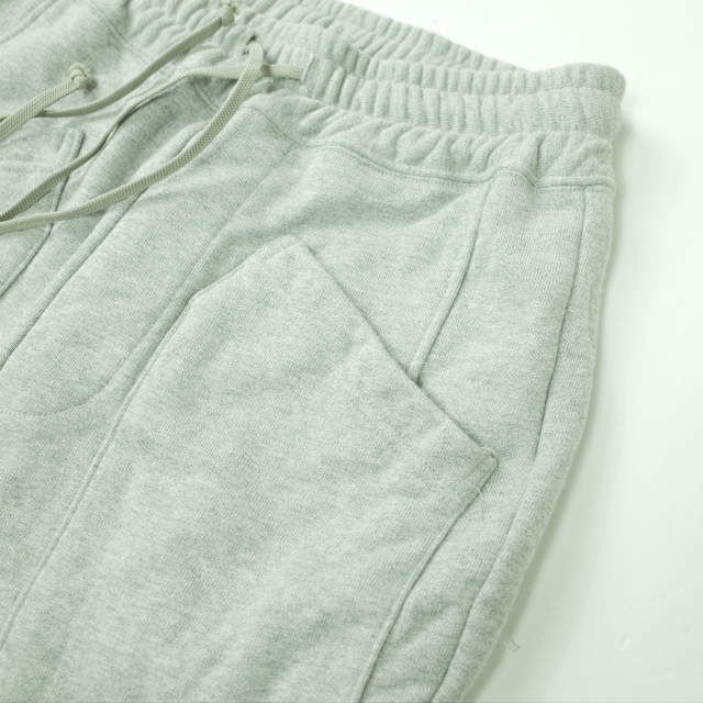 LAid Back レイドバック 日本製 Back Zip Sweat Pants バックジップスウェットパンツ 1(M) グレー ボトムス【LAid Back】