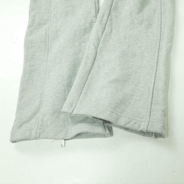 LAid Back レイドバック 日本製 Back Zip Sweat Pants バックジップスウェットパンツ 1(M) グレー ボトムス【LAid Back】