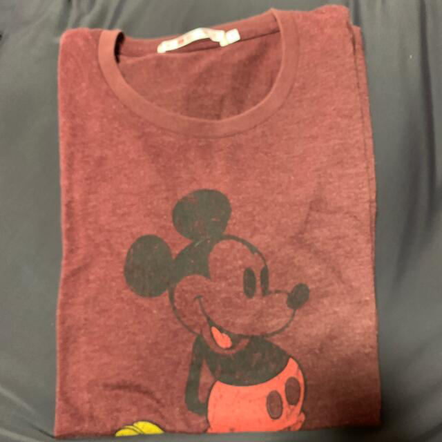 Disney(ディズニー)のユニクロ　ミッキー　Tシャツ メンズのトップス(Tシャツ/カットソー(半袖/袖なし))の商品写真