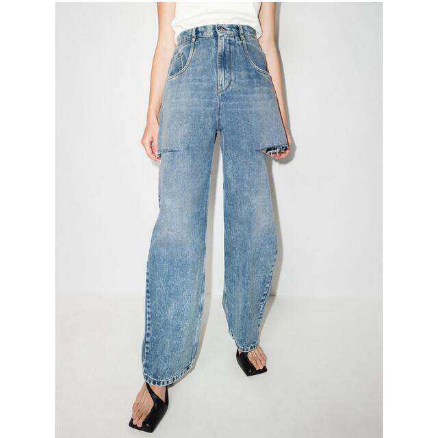 Maison Martin Margiela(マルタンマルジェラ)のmaison margiela カットオフデニム38 レディースのパンツ(デニム/ジーンズ)の商品写真