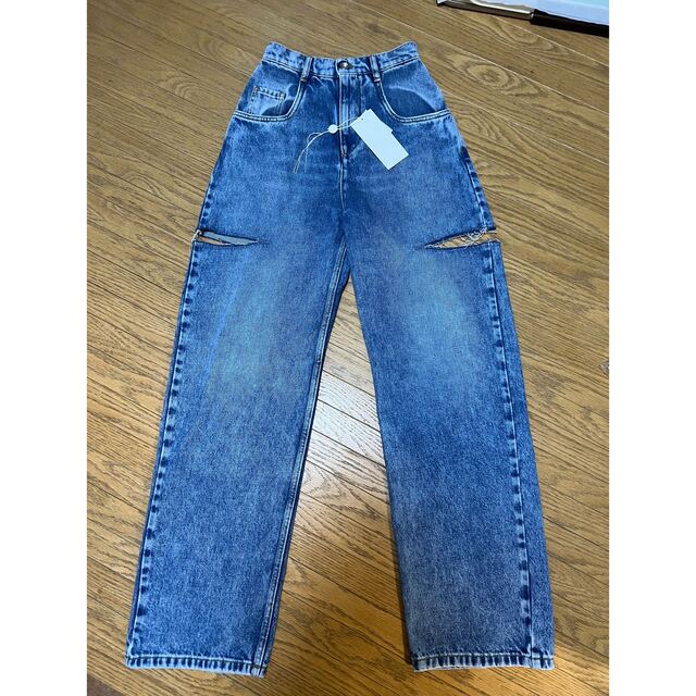 Maison Martin Margiela(マルタンマルジェラ)のmaison margiela カットオフデニム38 レディースのパンツ(デニム/ジーンズ)の商品写真