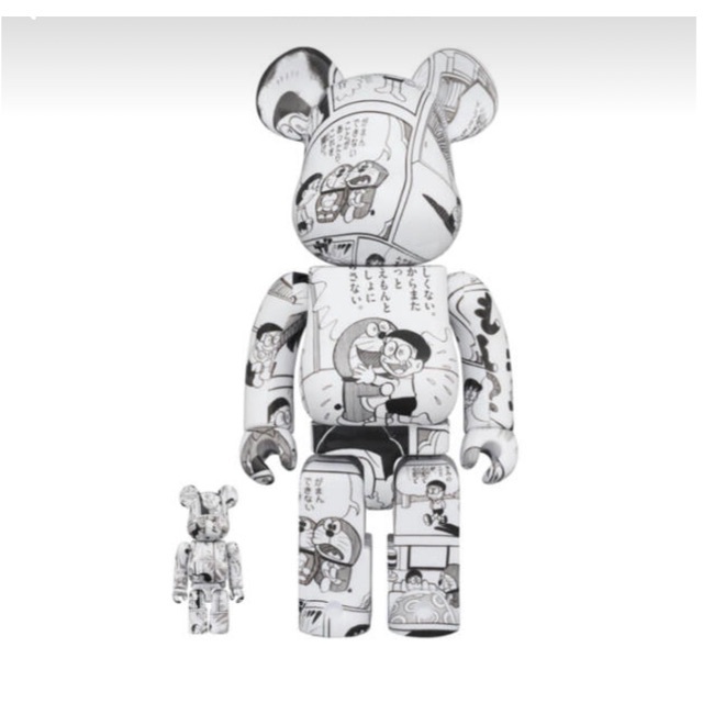 【新品】BE@RBRICK ドラえもんコミック Ver. 100% & 400%