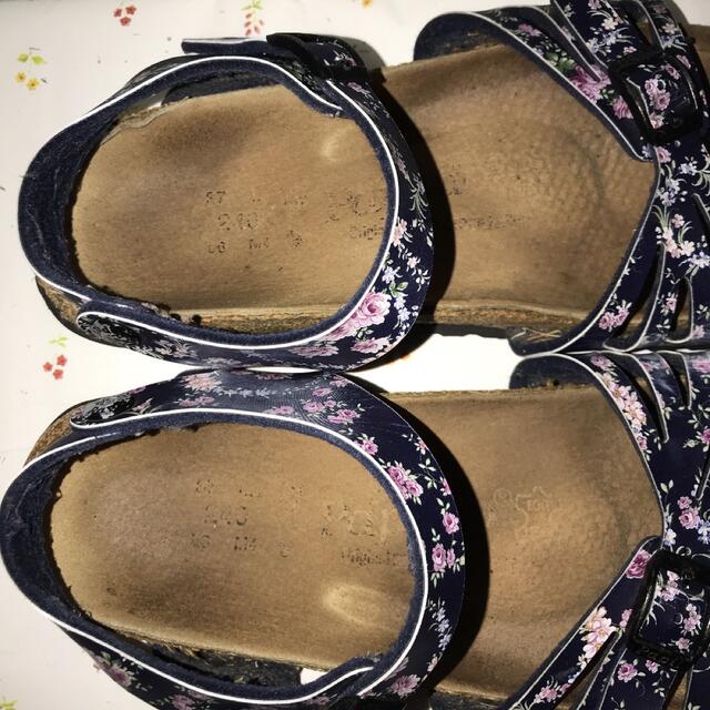 BIRKENSTOCK(ビルケンシュトック)のBIRKENSTOCK アンクルストラップサンダル 24.0 レディースの靴/シューズ(サンダル)の商品写真