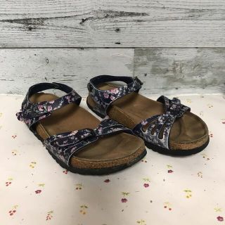 ビルケンシュトック(BIRKENSTOCK)のBIRKENSTOCK アンクルストラップサンダル 24.0(サンダル)