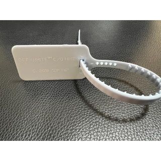 OFF-WHITE NIKE "ZIP TIE" カスタムスニーカー用 青タグ(スニーカー)