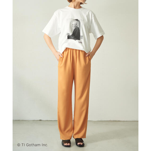 Plage(プラージュ)のアウターサンセット OUTERSUNSET  フォトtシャツ　【LIFE別注】 レディースのトップス(Tシャツ(半袖/袖なし))の商品写真