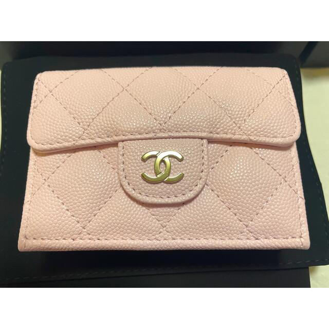 CHANEL  財布　クラシックスモールウォレット　三つ折り財布