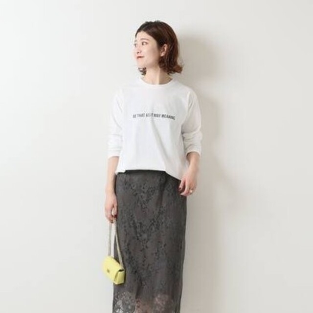 Spick & Span(スピックアンドスパン)の『Spick & Span』ロゴ入りロンT レディースのトップス(Tシャツ(長袖/七分))の商品写真