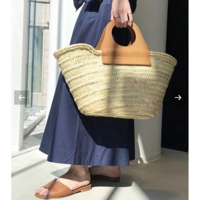 L'Appartement DEUXIEME CLASSE(アパルトモンドゥーズィエムクラス)のアパルトモン⭐︎HEREU Rafia Bag レディースのバッグ(かごバッグ/ストローバッグ)の商品写真