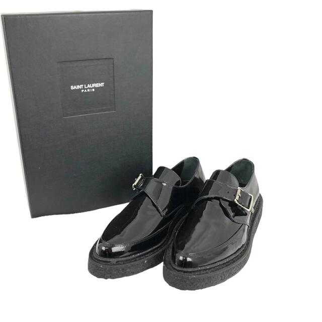 Saint Laurent(サンローラン)のサンローラン SAINT LAURENT ラバーソールシューズ ローフ【中古】 レディースの靴/シューズ(ローファー/革靴)の商品写真