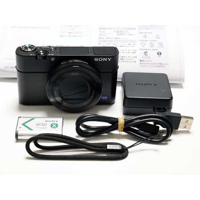 【美品】SONY CyberShot DSC-RX100M3 EVF付