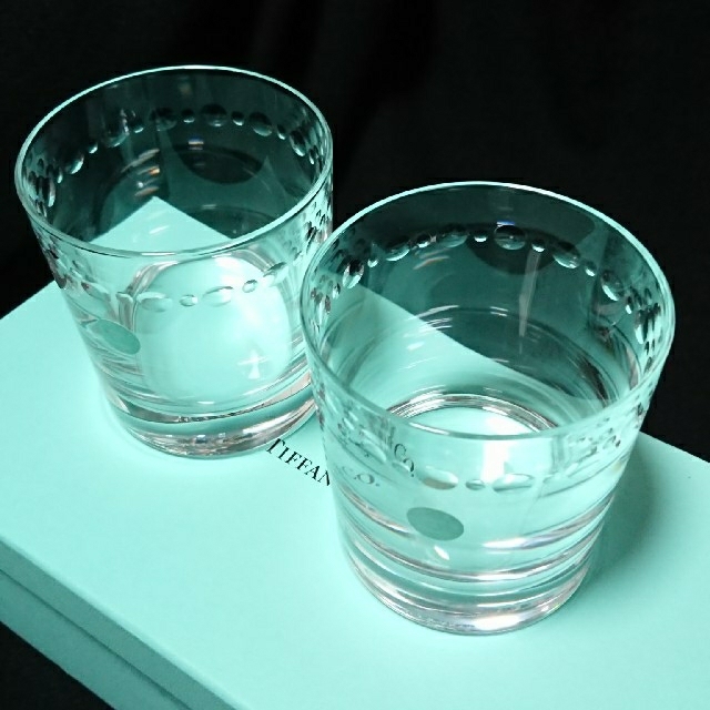 Tiffany & Co.(ティファニー)のティファニー☆スウィング OF ペアロックグラス インテリア/住まい/日用品のキッチン/食器(グラス/カップ)の商品写真