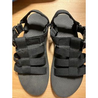 テバ(Teva)のTeva サンダル　黒　26センチ(サンダル)