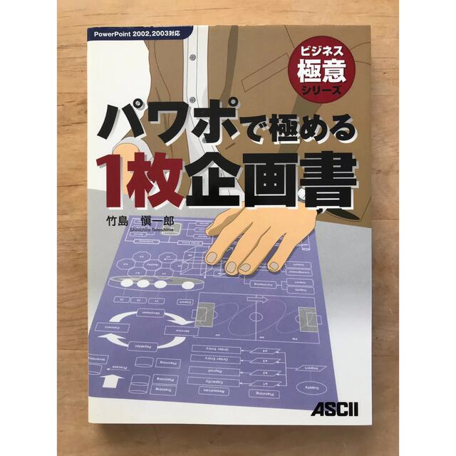 パワポで極める1枚企画書 : PowerPoint 2002,2003対応 エンタメ/ホビーの本(コンピュータ/IT)の商品写真