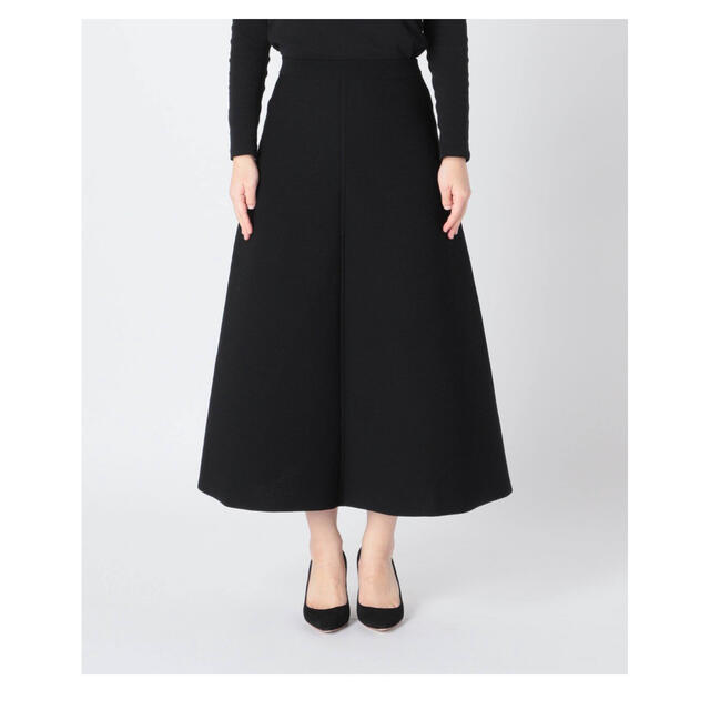 L'Appartement DEUXIEME CLASSE(アパルトモンドゥーズィエムクラス)のL'Appartement Knit Flare Skirt  レディースのスカート(ロングスカート)の商品写真