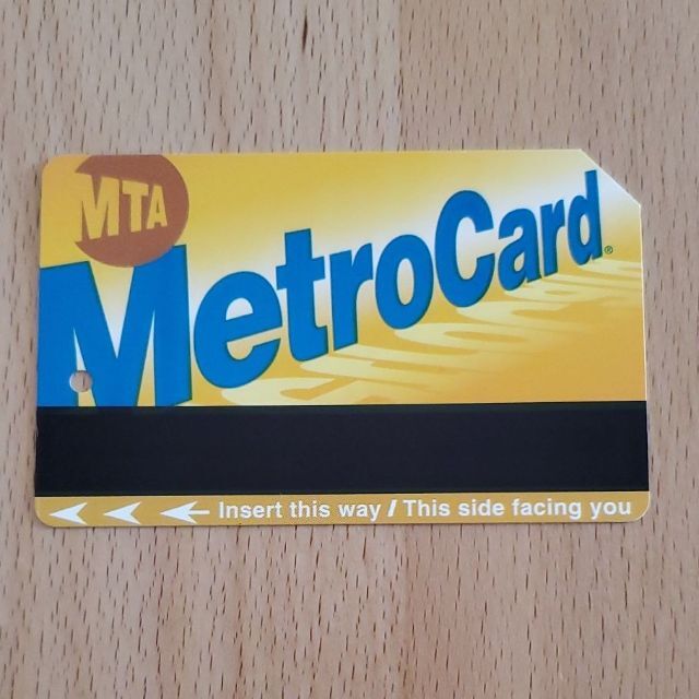 ニューヨーク　メトロカード チケットの乗車券/交通券(鉄道乗車券)の商品写真