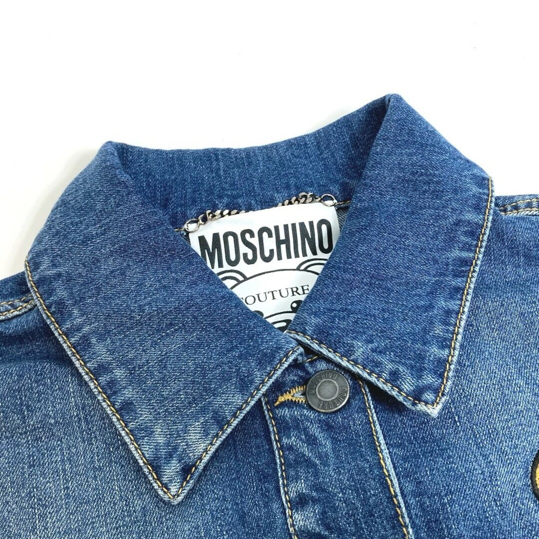 MOSCHINO H\u0026M コラボ　ビジューデニムジャケット