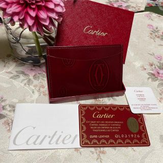 カルティエ(Cartier)のカルティエ　カードケース(名刺入れ/定期入れ)