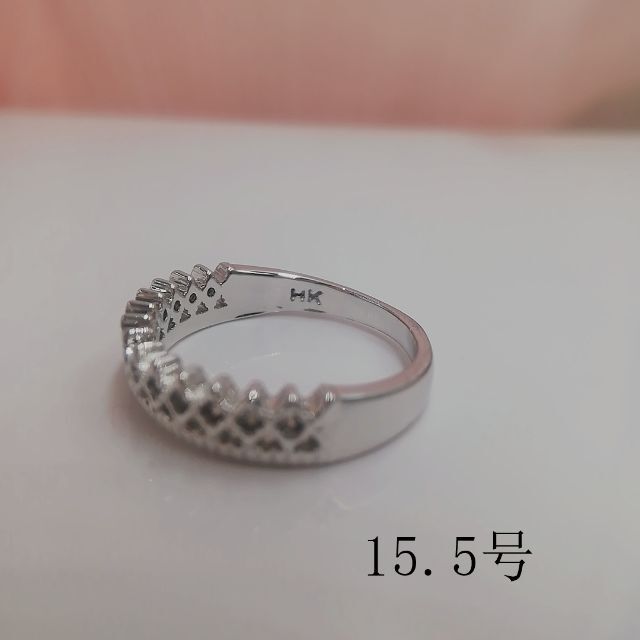 tt15065閉店セール15.5号リング本物そっくり模造ダイヤモンドリング レディースのアクセサリー(リング(指輪))の商品写真