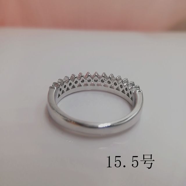 tt15065閉店セール15.5号リング本物そっくり模造ダイヤモンドリング レディースのアクセサリー(リング(指輪))の商品写真