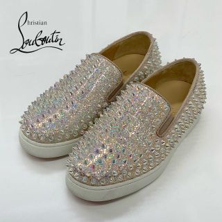 クリスチャンルブタン(Christian Louboutin)の3975 クリスチャンルブタン ローラーボート スパイク スリッポン(スリッポン/モカシン)