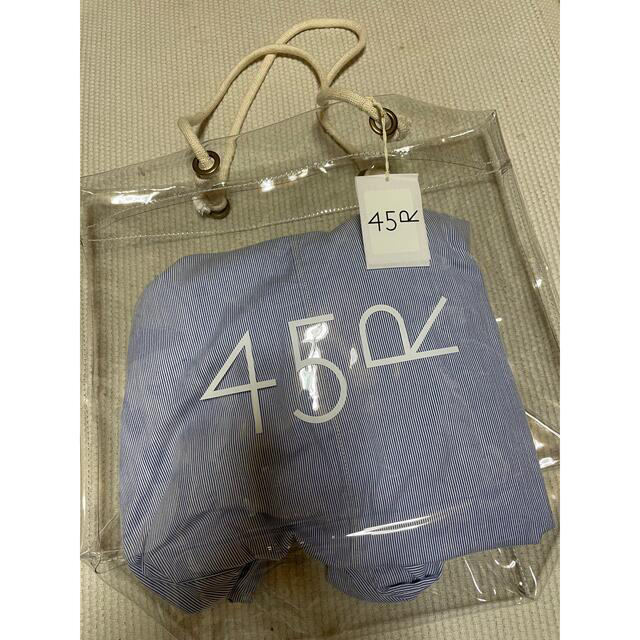 45rpm(フォーティーファイブアールピーエム)の透明な45Rショッパーバッグ　大 レディースのバッグ(トートバッグ)の商品写真