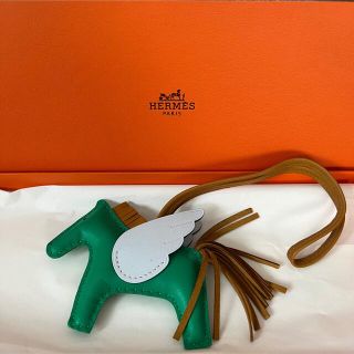 エルメス(Hermes)のHermes チャーム　ペガサス　グリーン　エルメス(チャーム)