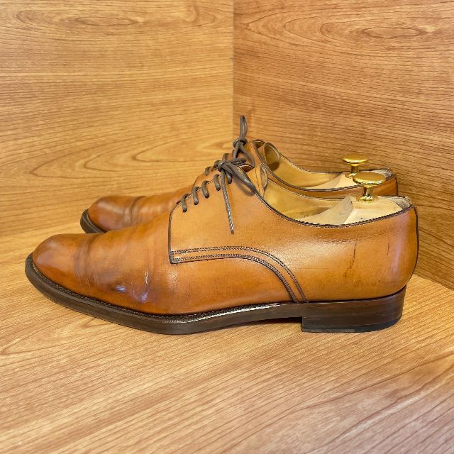 Santoni(サントーニ)のSANTONI サントーニ 27cm ビジネスシューズ 革靴 プレーントゥ  メンズの靴/シューズ(ドレス/ビジネス)の商品写真