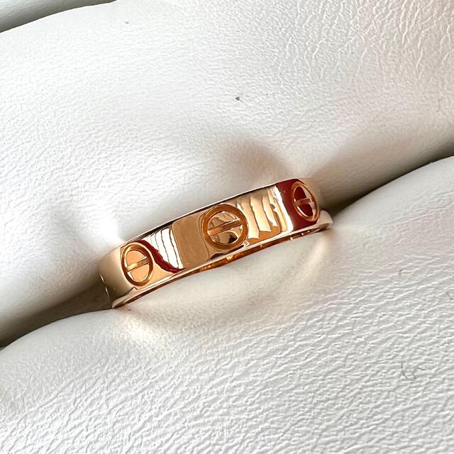 Cartier(カルティエ)のCartier カルティエ ミニ ラブリング 750 YG レディースのアクセサリー(リング(指輪))の商品写真