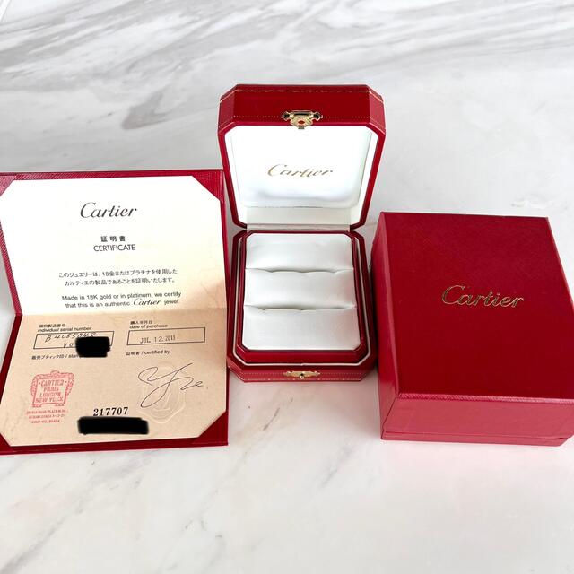 Cartier(カルティエ)のCartier カルティエ ミニ ラブリング 750 YG レディースのアクセサリー(リング(指輪))の商品写真