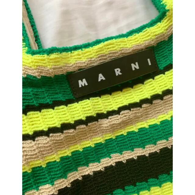 Marni(マルニ)のMARNI トート　ニット　フィッシュ　バッグ　マルニ　フラワーマーケット レディースのバッグ(トートバッグ)の商品写真