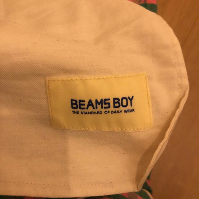 BEAMS BOY(ビームスボーイ)の【美品】BEAMSBOY サッカーギンガムスラックス　センタープレス レディースのパンツ(カジュアルパンツ)の商品写真