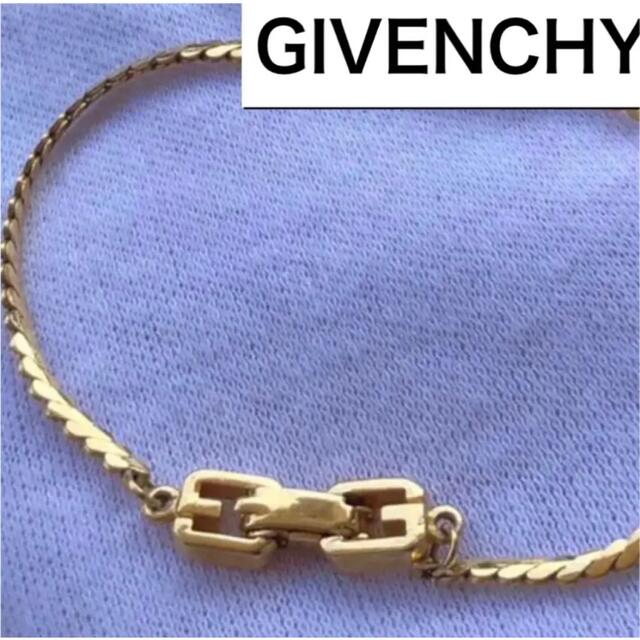 ヴィンテージ✨GIVENCHYジバンシーブレスレット　喜平チェーン　ゴールド