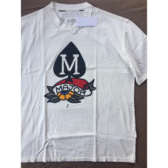 新品 50 19ss マルジェラ Mロゴ デストロイ Tシャツ 9003 ドバイ選手権