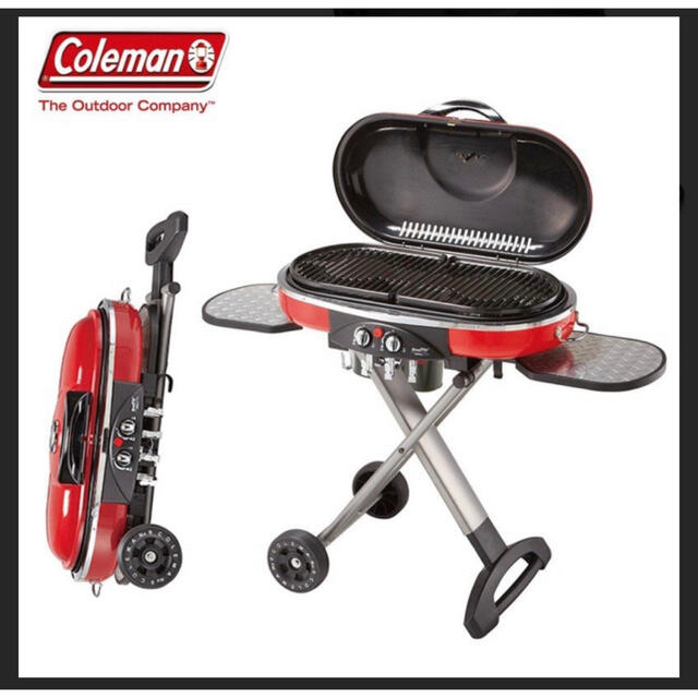 最新作売れ筋が満載 Coleman - コールマン　ロードトリップグリル　美品　一度だけ使用　専用カバー付 調理器具