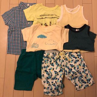 ラーゴム(LAGOM)のlagom 100センチ　シャツ　Tシャツ2枚　タンク2枚　パンツ2本まとめ売り(Tシャツ/カットソー)