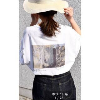 シップス(SHIPS)の》オーガニックコットンフォトショートスリーブTEE◆(Tシャツ(半袖/袖なし))