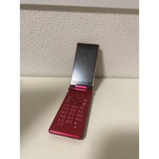 アクオス(AQUOS)のガラケー　501sh  SIMフリー(携帯電話本体)