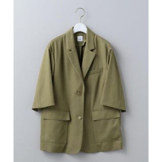 ロク(6 (ROKU))の6(ROKU) RAYON COTTON SHORT SLEEVE JACKET(テーラードジャケット)