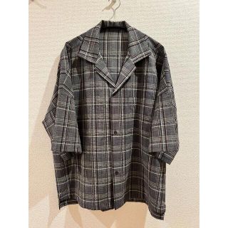 サンシー(SUNSEA)のSUNSEA サンシー◆新品◆CHECK FRIED SHRIMP SHIRT(シャツ)