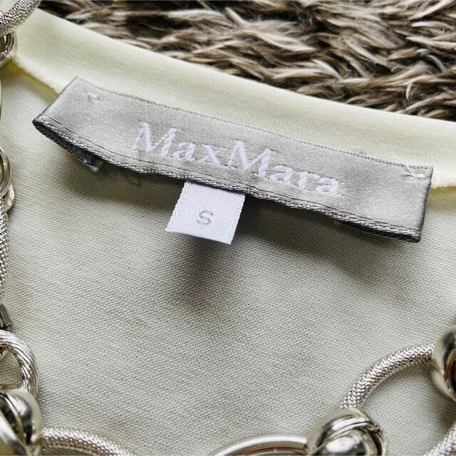 Max Mara(マックスマーラ)のMax Mara マックスマーラ　ビジューロゴ付きカットソー レディースのトップス(カットソー(半袖/袖なし))の商品写真