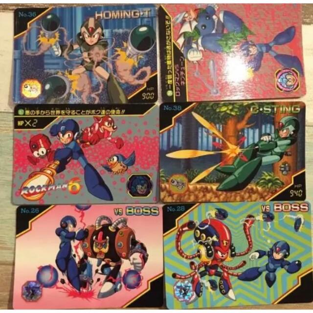 CAPCOM(カプコン)のロックマン、ロックマンXカード エンタメ/ホビーのトレーディングカード(その他)の商品写真